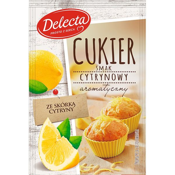 Cukier o smaku cytrynowym, Delecta