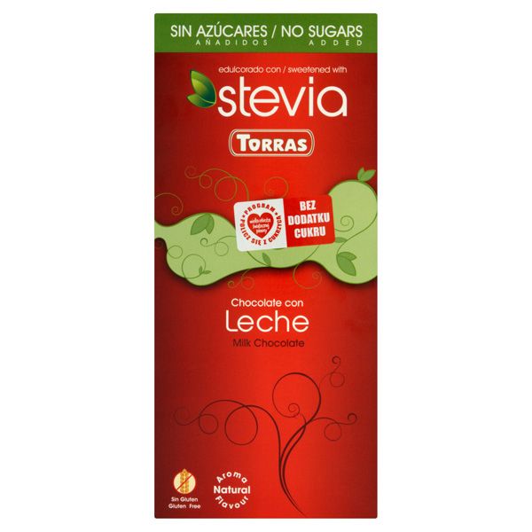 Czekolada mleczna ze stewią, do kupienia w Tesco