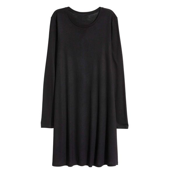 Dzianinowa sukienka H&M, cena, ok. 59,90 zł