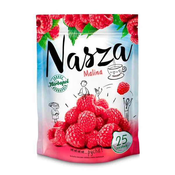 Herbatka Nasza od Herbapolu: malina