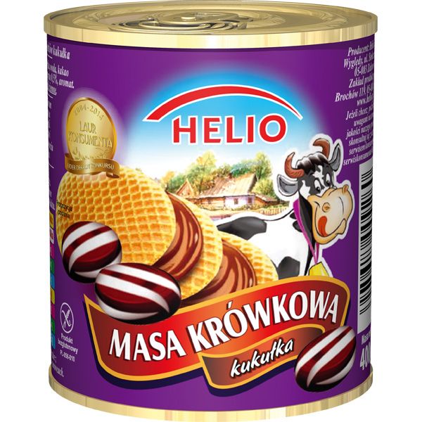 Masa krówkowa HELIO o smaku kukułki