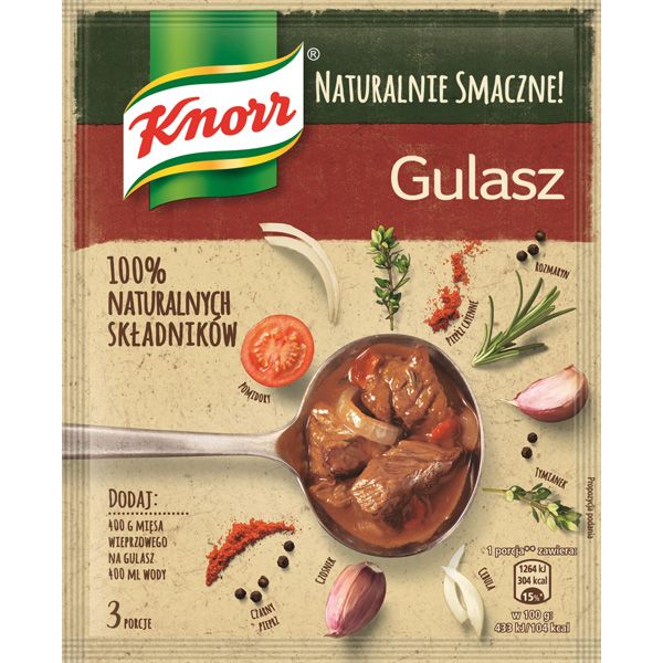 Naturalnie smaczne od Knorra: gulasz