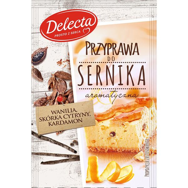 Przyprawa do sernika, Delecta