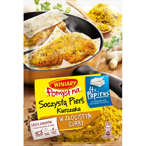 Winiary Pomysł na... kurczaka w złocistym curry