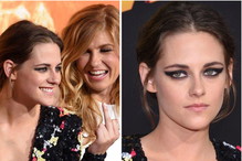 Kristen Stewart z dużym dekoltem na premierze filmu "Amercian Ultra"