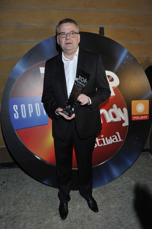 Artur Andrus podczas pierwszego dnia Festiwalu Top Trendy 2013