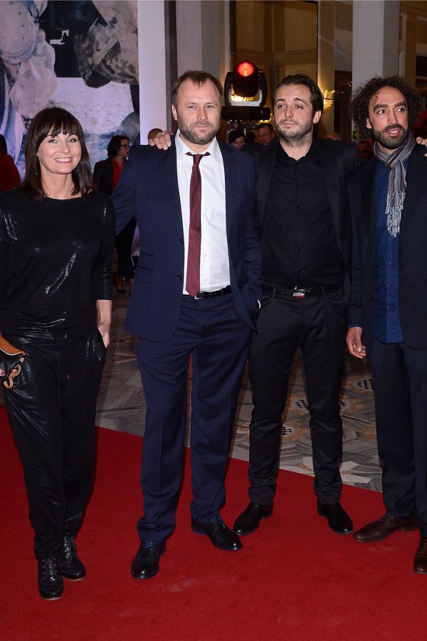 Gwiazdy na premierze filmu Karbala: Ilona Wrońska i Leszek Lichota, Michał Żurawski