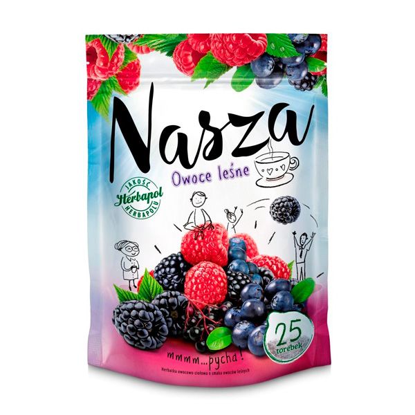 Herbatka Nasza od Herbapolu: owoce leśne