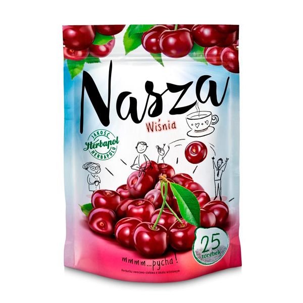 Herbatka Nasza od Herbapolu: wiśnia