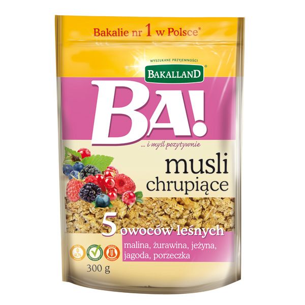 Musli BA!, owoce leśne