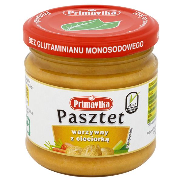Pasztet warzywny Primavika, do kupienia w Tesco