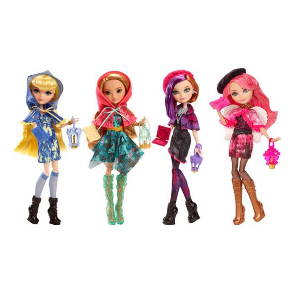 Lalki Ever After High Leśna Wyprawa, cena ok. 100 zł za każdą