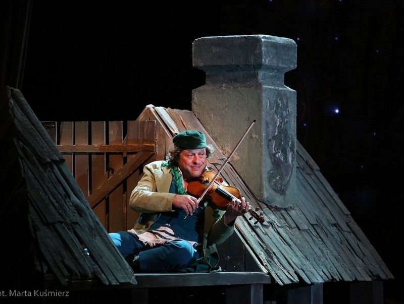 Spektakl Skrzypek na dachu - przedstawienie w Teatrze Żydowskim