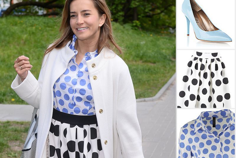 Kamilla Baar w wiosennej stylizacji