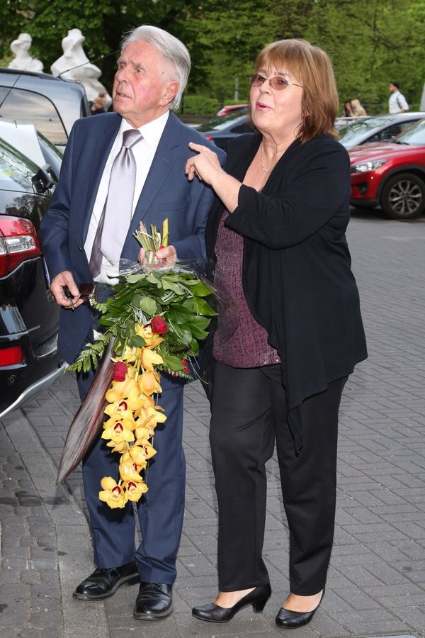 Jerzy Woy-Wojciechowski z żoną