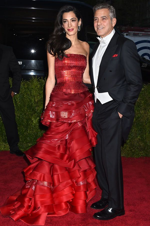 Met Gala 2015: Amal Clooney i George Clooney