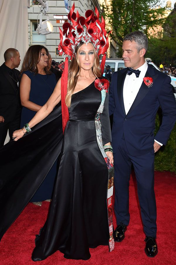 Met Gala 2015: Sarah jessica Parker i Andy Cohen