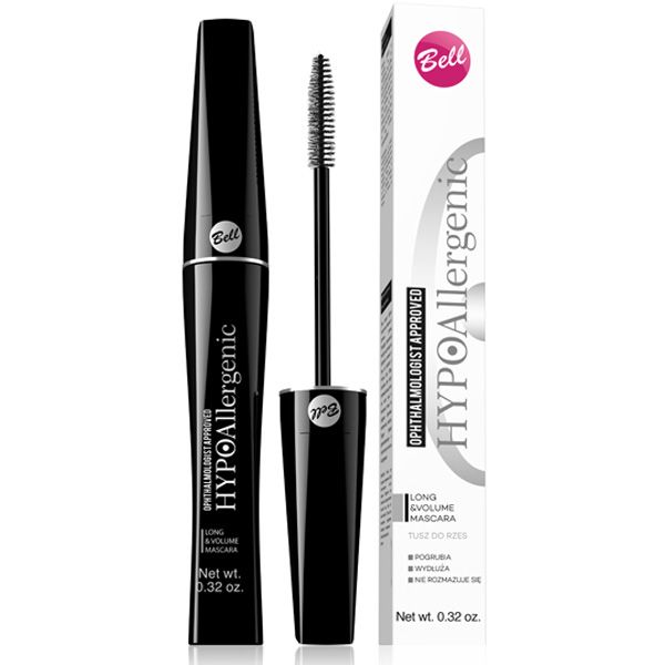 Tusz do rzęs HYPOAllergenic Long&Volume Mascara Bell, cena 15,99 zł