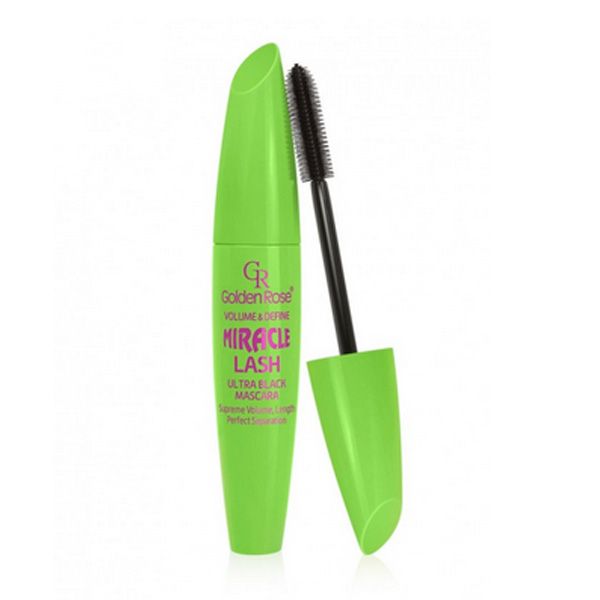 Tusz do rzęs pogrubiająco-wydłużający Miracle Lash Mascara Golden Rose, cena 10,99 zł