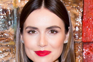 Marta Żmuda-Trzebiatowska na gali w sukience z przezroczystościami
