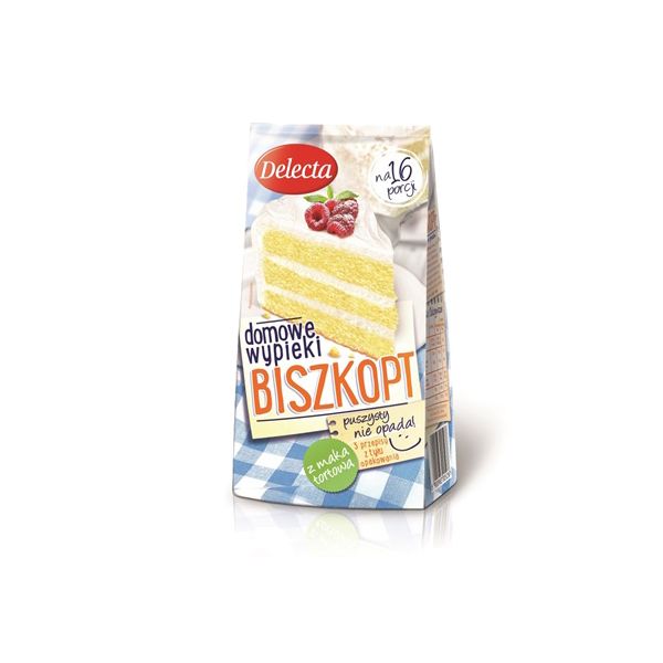 Nowości spożywcze, marzec 2015: biszkopt, Delecta