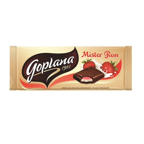 Nowości spożywcze, marzec 2015: czekolada Goplana Mister Ron