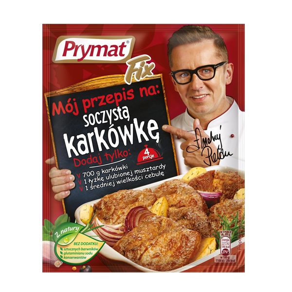 Nowości spożywcze, marzec 2015: fix do karkówki, Prymat