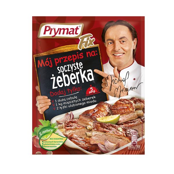 Nowości spożywcze, marzec 2015: fix do żebrek, Prymat