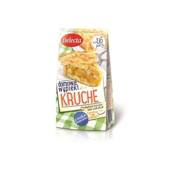 Nowości spożywcze, marzec 2015: kruche ciasto, Delecta