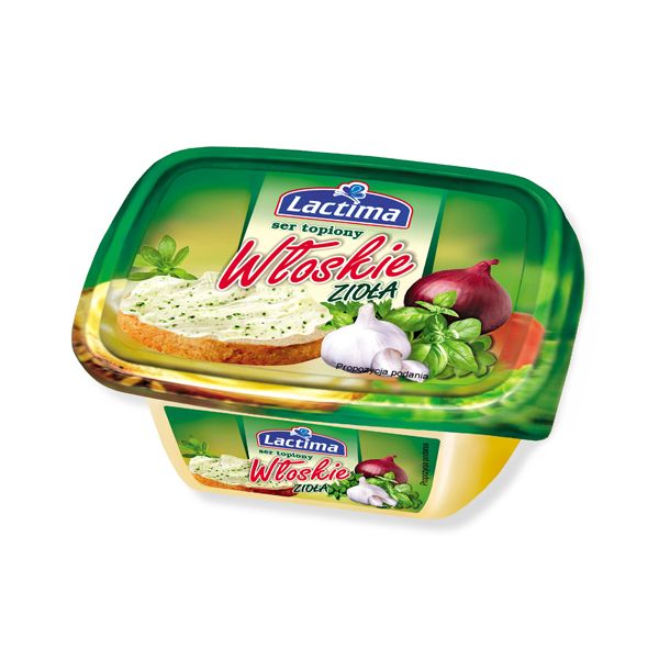 Nowości spożywcze, marzec 2015: serek Lactima, Włoskie Zioła