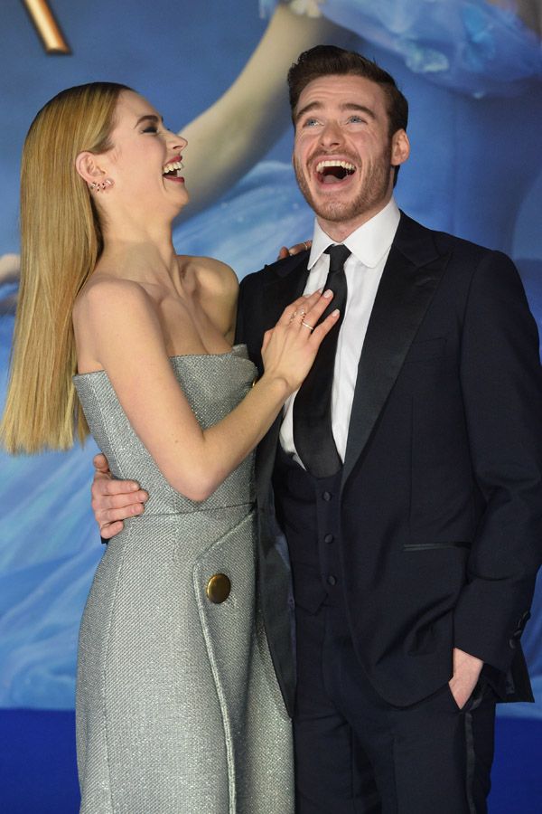 Lily James i Richard Madden