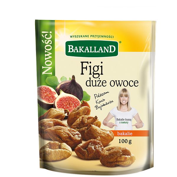 Nowości spożywcze, luty 2015: figi, Bakalland