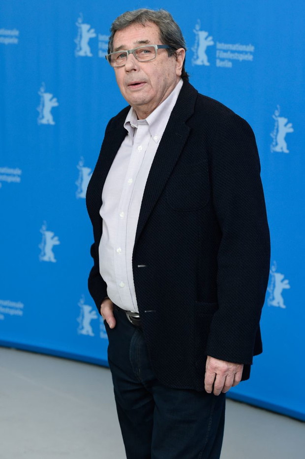 Prezentacja filmu Ciało/Body na Festiwalu Filmowym w Berlinie. Na zdjęciu: Janusz Gajos