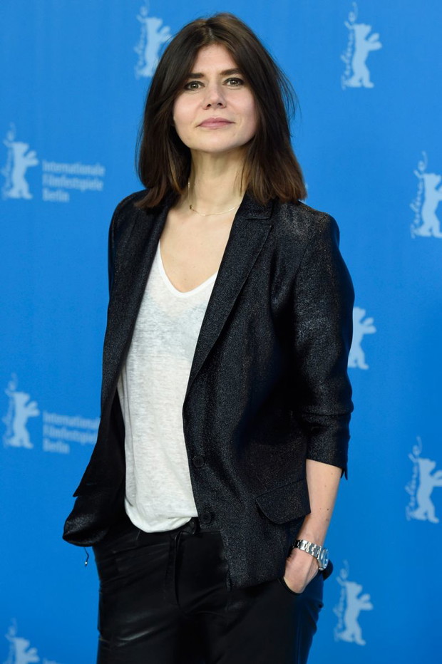 Prezentacja filmu Ciało/Body na Festiwalu Filmowym w Berlinie. Na zdjęciu: Małgorzata Szumowska