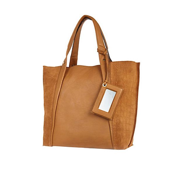 Brązowy shopper River Island, cena, ok. 225 zł
