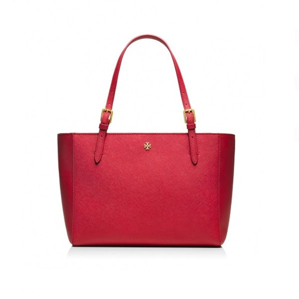 Czerwony shopper Tory Burch, cena, ok. 1075 zł