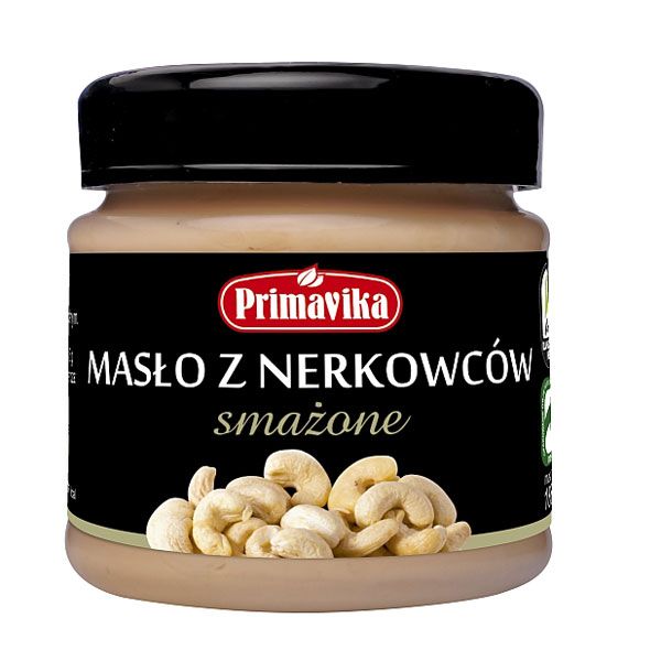 Nowości spożywcze, sierpień 2014: masło z nerkowców, Primavika
