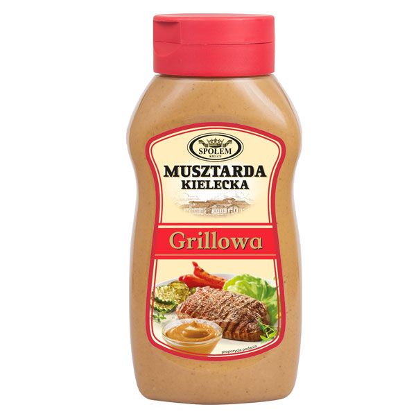 Nowości spożywcze, sierpień 2014: Musztarda Kielecka Grillowa, Społem