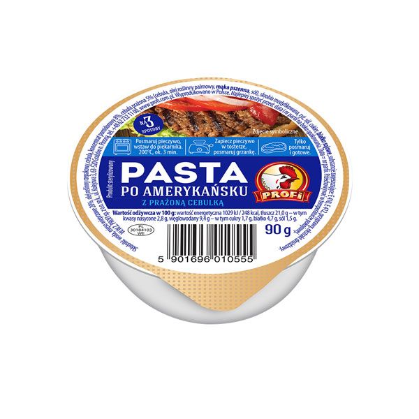 Nowości spożywcze, sierpień 2014: pasta po amerykańsku, Profi