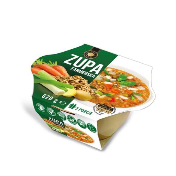 Nowości spożywcze, sierpień 2014: zupa farmerska, Biedronka