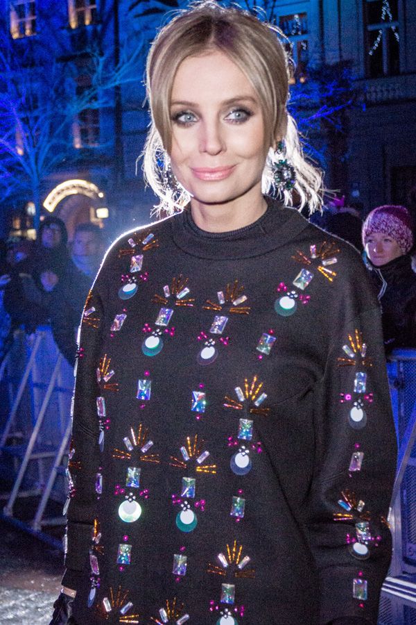 Sylwester 2014/2015 z TVN w Krakowie - Agnieszka Szulim