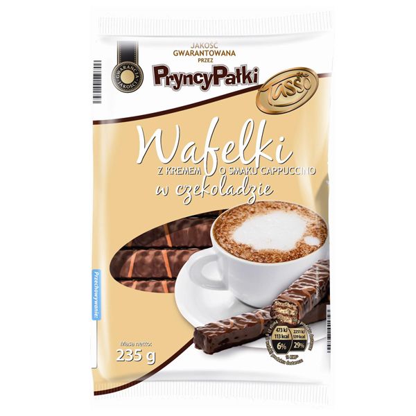 Nowości spożywcze, listopad 2014: ciastka Pryncypałki capuccino - do kupienia w Biedronce