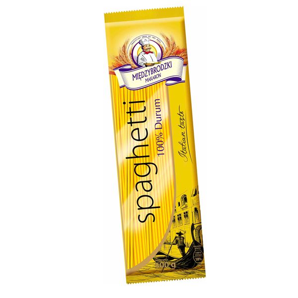 Nowości spożywcze, listopad 2014: makaron Międzybrodzki do spaghetti