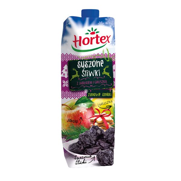 Nowości spożywcze, listopad 2014: napój o smaku suszonych śliwek, Hortex