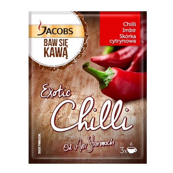 Nowości spożywcze, listopad 2014: przyprawa do kawy Ani Starmach, Exotic Chili - Jacobs
