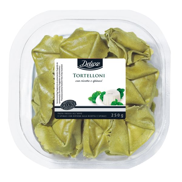 Nowości spożywcze, listopad 2014: tortelloni szpinakowe - Lidl Deluxe
