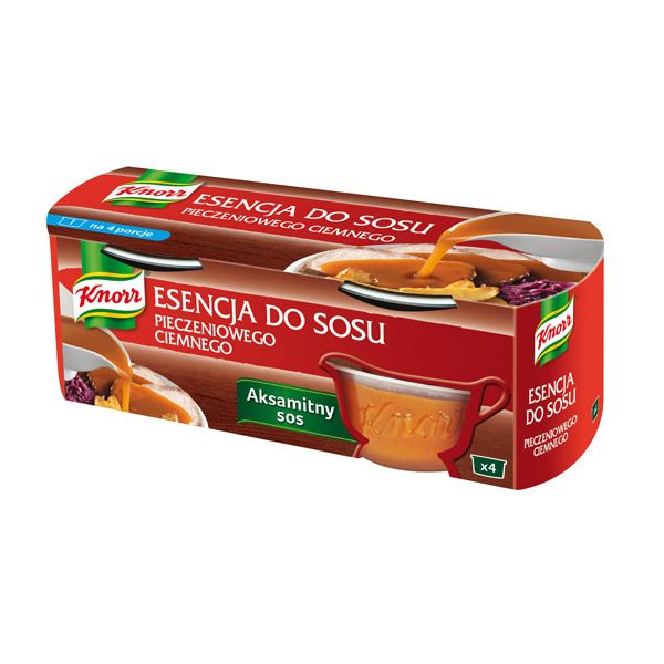 Nowości spożywcze, styczeń 2015: esencja do sosu pieczeniowego ciemnego, Knorr