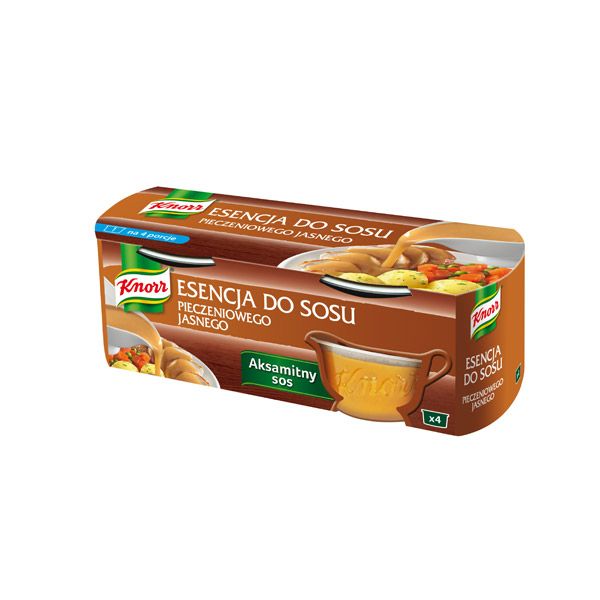 Nowości spożywcze, styczeń 2015: esencja do sosu pieczeniowego jasnego, Knorr