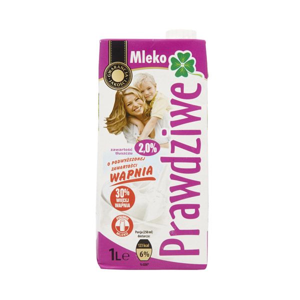 Nowości spożywcze, styczeń 2015: mleko Prawdziwe, Biedronka