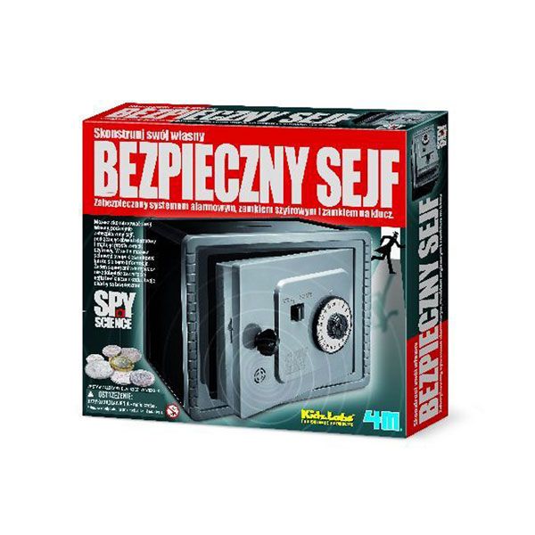 Sejf dosamodzielnego zbudowania, Empik, cena ok. 59 zł